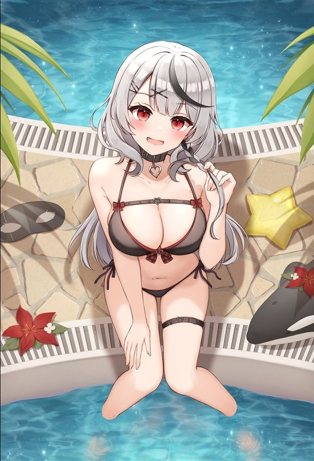 hololive holoX Sakamata Chloe B2W Suede Tapestry c101