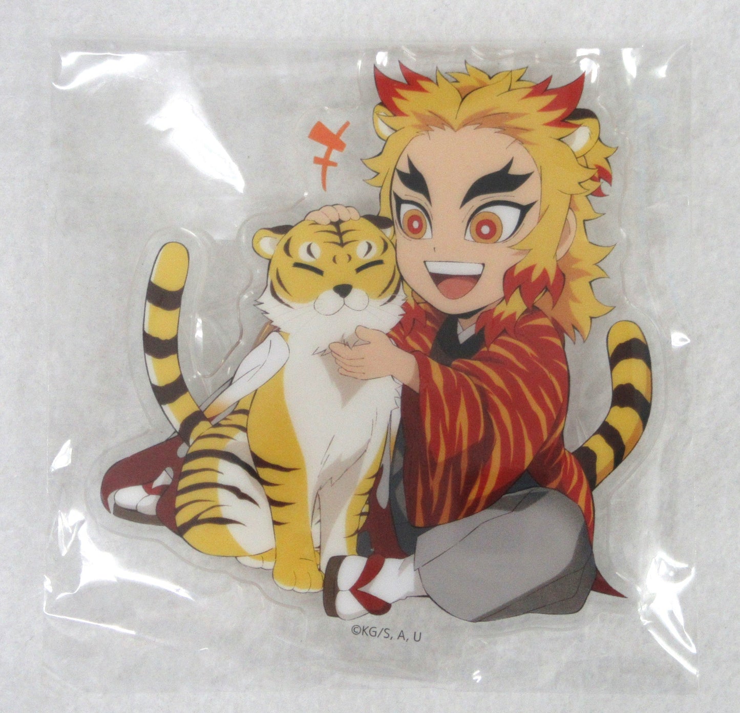 ufotable Demon Slayer Kimetsu no Yaiba Demon Slayer Anime Anniversary Festival Year of the Tiger Mini Chara Random Acrylic Stand Rengoku Anjuro Demon Slayer Anime Anniversary Festival