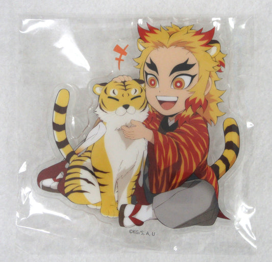 ufotable Demon Slayer Kimetsu no Yaiba Demon Slayer Anime Anniversary Festival Year of the Tiger Mini Chara Random Acrylic Stand Rengoku Anjuro Demon Slayer Anime Anniversary Festival