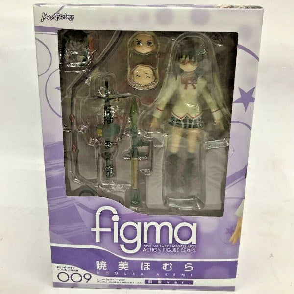 Puella Magi Madoka Magica Akemi Homura Figma School Uniform Figure Max Factory