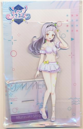 hololive hololive hololive Summer 2022 3D acrylic stand Shiny Wave ver. Murasaki Shion