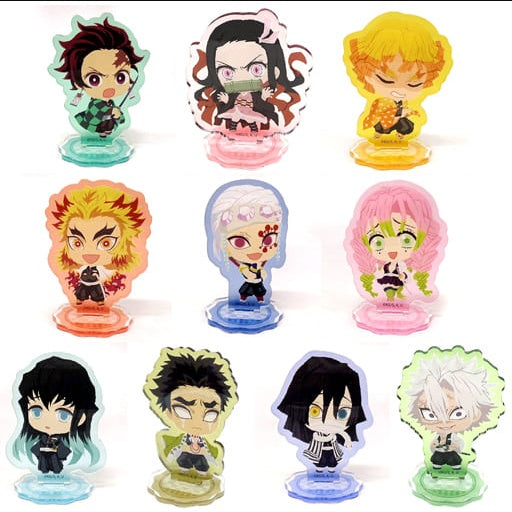 Eight Entertainment All 10 Species Set Demon Slayer Kimetsu no Yaiba Fuwaponi Series Trading Acrylic Stand Vol.2