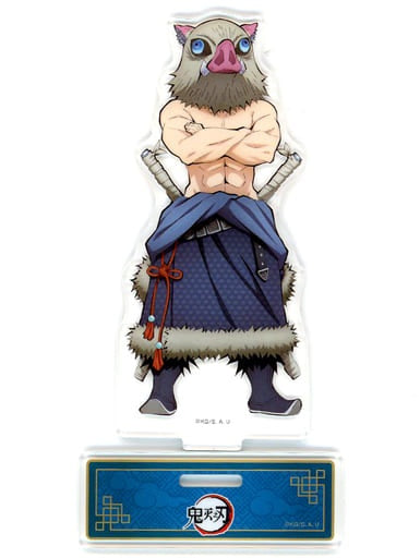 Inosuke Hashibira Demon Slayer Kimetsu no Yaiba x ufotable cafe acrylic stand national style clothes China limited