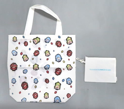 Cover Miscellaneous Goods Single Item Houshou Marine Tsunomaki Cotton Lamy Yukihana Pocketable Tote with Storage Pouch Virtual Youtuber Hololive Hololive Summer 2022 C100 Goods