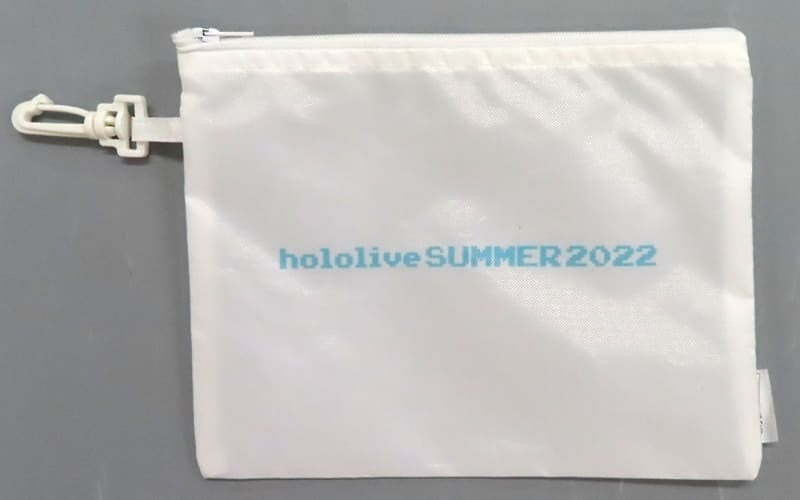 Cover Miscellaneous Goods Single Item Houshou Marine Tsunomaki Cotton Lamy Yukihana Pocketable Tote with Storage Pouch Virtual Youtuber Hololive Hololive Summer 2022 C100 Goods