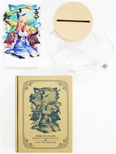 hololive hololive Birthday Anniversary 2022 LED Acrylic Stand Light Shiranui Flare