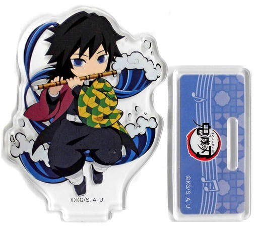 Giyuu Tomioka Demon Slayer Kimetsu no Yaiba x ufotable cafe Acrylic Stand Chinese Musical Instrument China Limited
