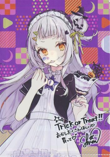 FamilyMart hololive Original A5 Size Clear File Holloween ver. Murasaki Shion