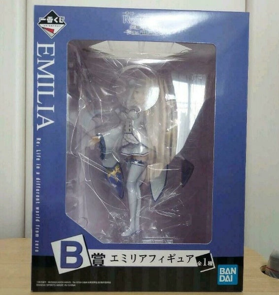 Re Zero Ichiban Kuji Prize B Emilia Figure To Be Continued BANDAI From Japan