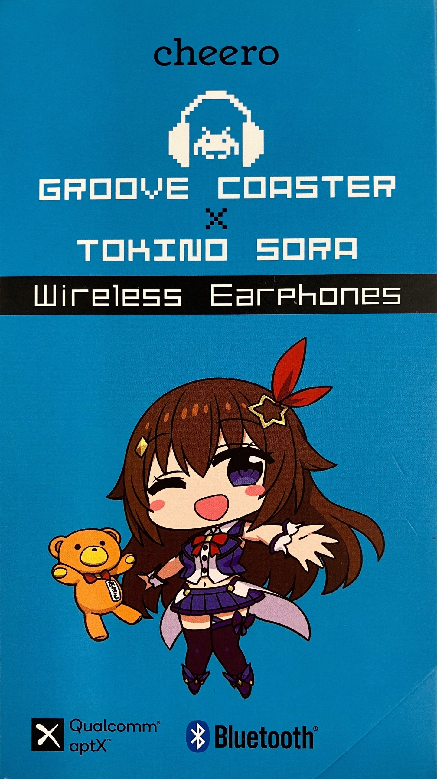 Taito hololive wireless earphones glue coaster x Tokino Sora