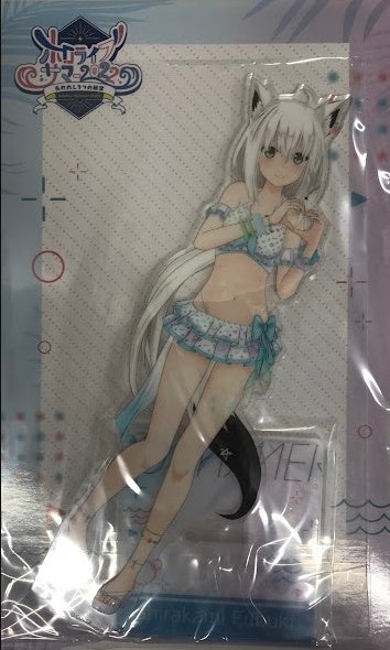 hololive hololive hololive Summer 2022 3D acrylic stand Shiny Wave ver. Shirakami Fubuki