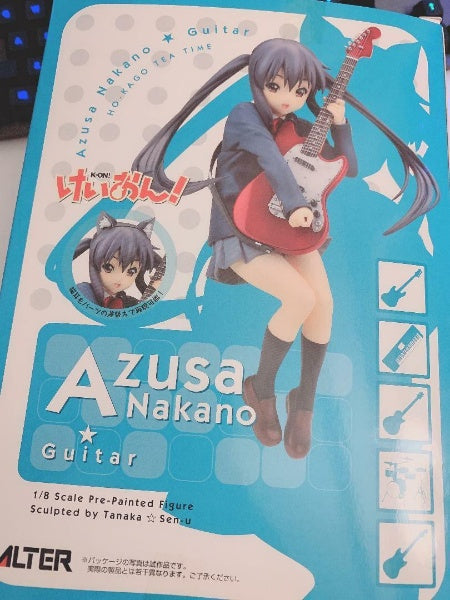 K-ON! Azusa Nakano ALTER 1/8 PVC Figure Japan