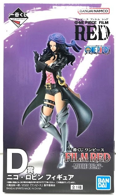 BANDAI SPIRITS ichiban kuji ONE PIECE FILM RED -MORE BEAT- D Prize Nico Robin Figure