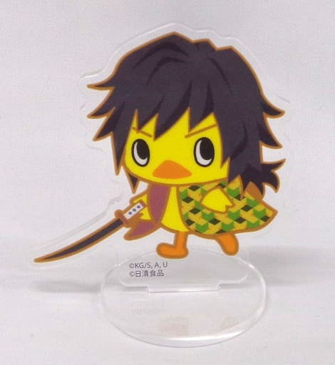 Giyuu Tomioka Hiyoko Hiyoko-chan Acrylic Stand Demon Slayer Kimetsu no Yaiba x Japanese Kiyoshi Food Purchase Bonus