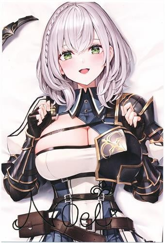 hololive hololive 2nd anniversary commemorative stamped duplicate signed postcard Shirogane Noel