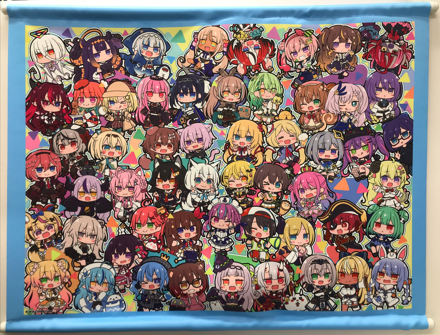 hololive hololive Chibi Chara Gathering Tapestry Comic Market 99/Comiket 99