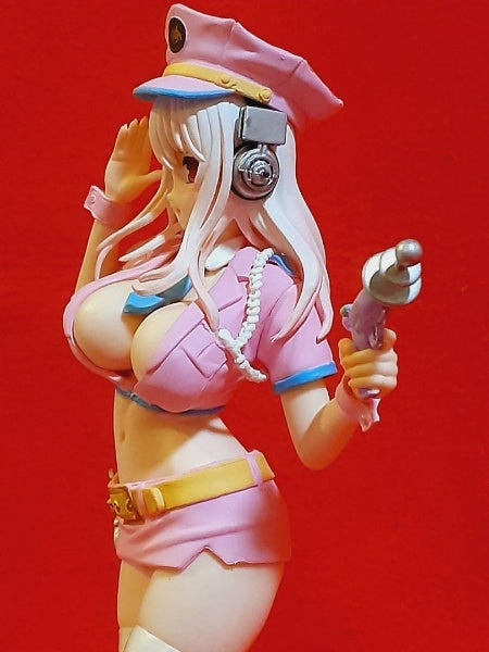 Super sonico figure Space Police Pink ver. TAITO from Japan Anime