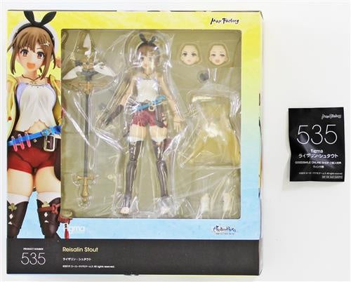 Max Factory figma 535 Atelier Ryza: The Queen of Eternal Darkness and the Secret Hideout Ryzalyn Staudt GOODSMILE ONLINE SHOP Purchase Bonus Winking Face Set GOODSMILE ONLINE SHOP Limited Figure Max Factory