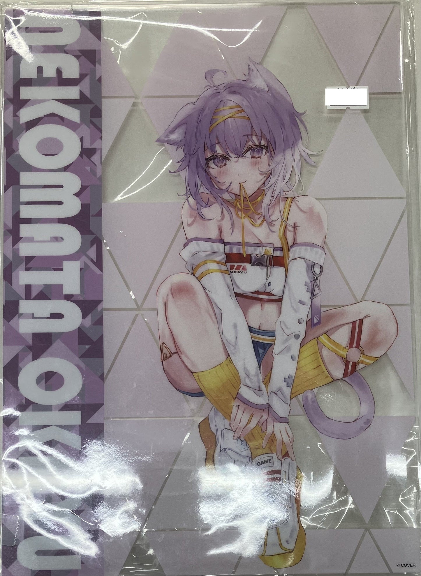 Bandai Namco Amusement hololive x Namco Campaign Acrylic Board Nekomata Okayu