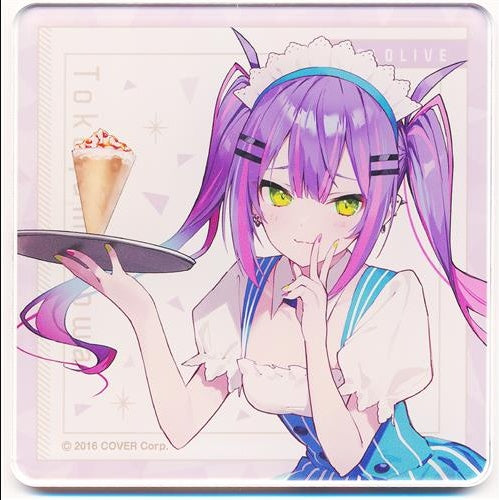 Lawson hololive acrylic coaster Tokoyami Towa
