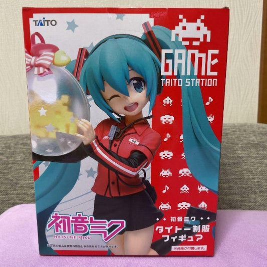 Hatsune Miku Taito Uniform Figure Amusement Facility Freebie Game Center