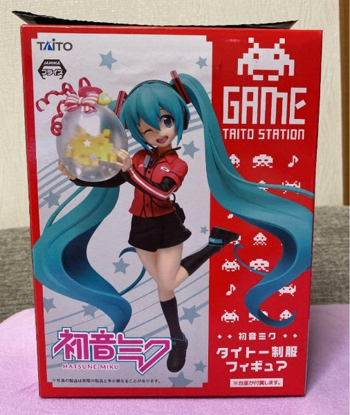 Hatsune Miku Taito Uniform Figure Amusement Facility Freebie Game Center