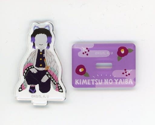 Movic Shinobu Kochou Demon Slayer Kimetsu no Yaiba Mini Acrylic Stand Collection Yuru Palette Hashiraai Conference ver