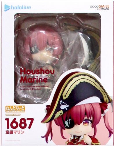 hololive Good Smile Company Nendoroid 1687 Hololive Production Houshou Marine Resale Figure Good Smile Company