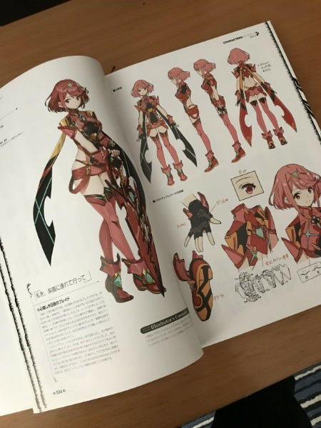 Xenoblade Chronicles 2 Official Art Works Book Alrest Record Limited JP