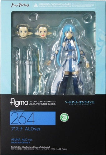 Max Factory figma 264 Sword Art Online II Asuna ALOver. Figure Max Factory