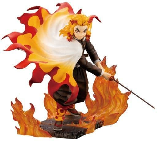 Kotobukiya Figure ARTFX J Kyoujurou Rengoku Demon Slayer Kimetsu no Yaiba 1/8 Pre-painted PVC Figure