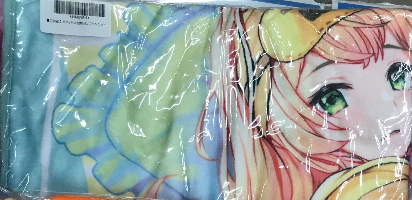 CAPCOM hololive x Cap Tore Blanket Momosuzu Nene B