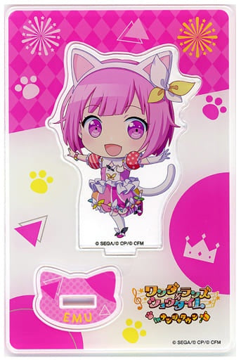 Namco Emu Otori Acrylic Stand Project SEKAI Colorful Stage feat.Miku Hatsune Wonderlands x Showtime in Namjatown Mini Game What Comes Out? Whoi Doki Doki Garapon A Prize