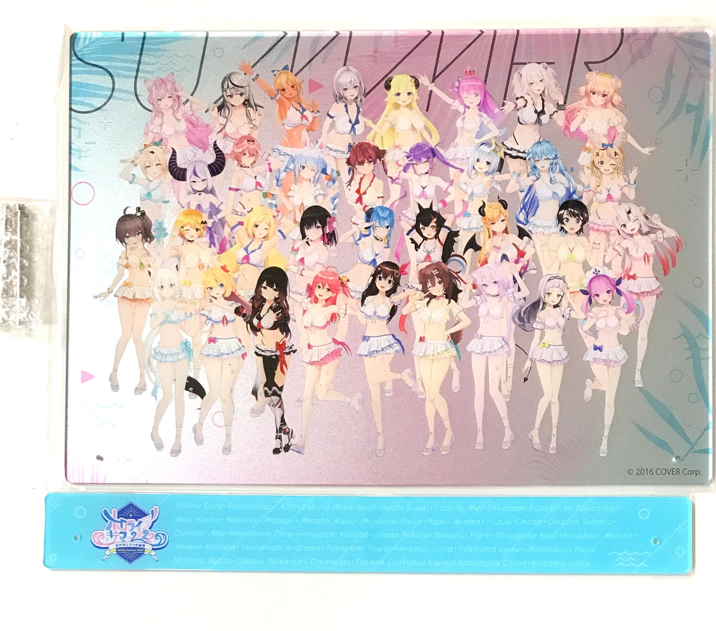 hololive hololive premium acrylic panel hololive summer 2022