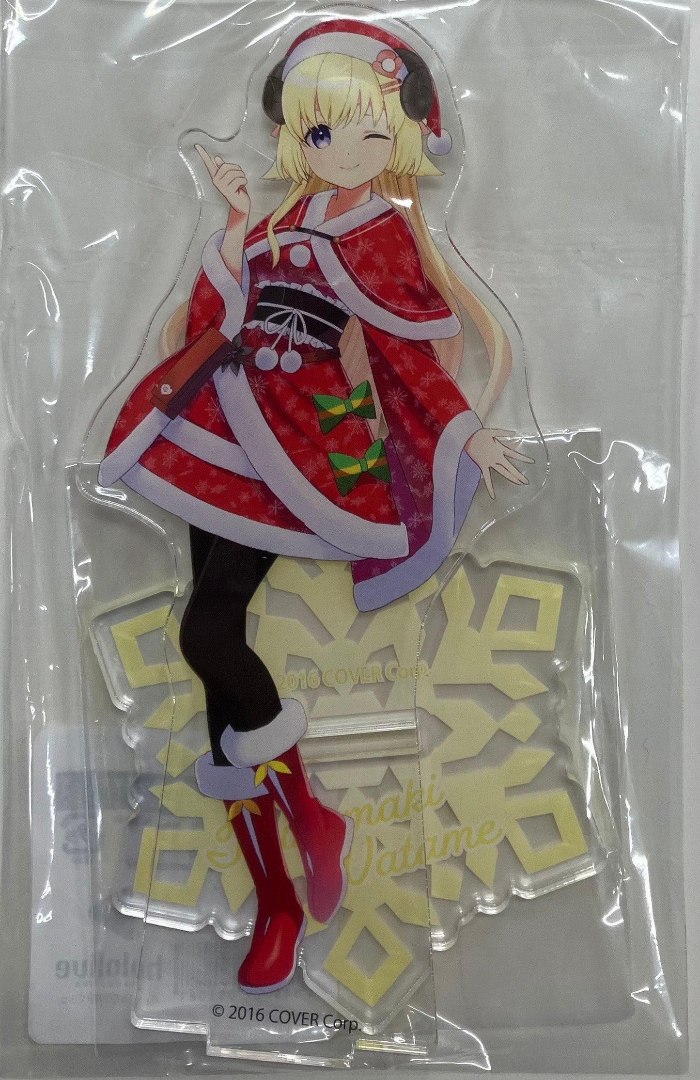 hololive Chugai Mining Hololive Acrylic Stand Christmas Tsunomaki Watame