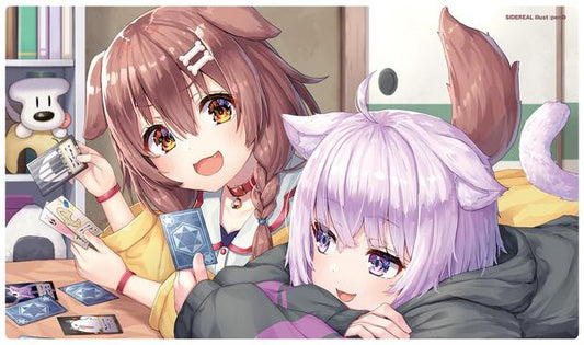 hololive Inugami Korone & Nekomata Okayu Playmat 360mm x 600mm Air Comiket 3