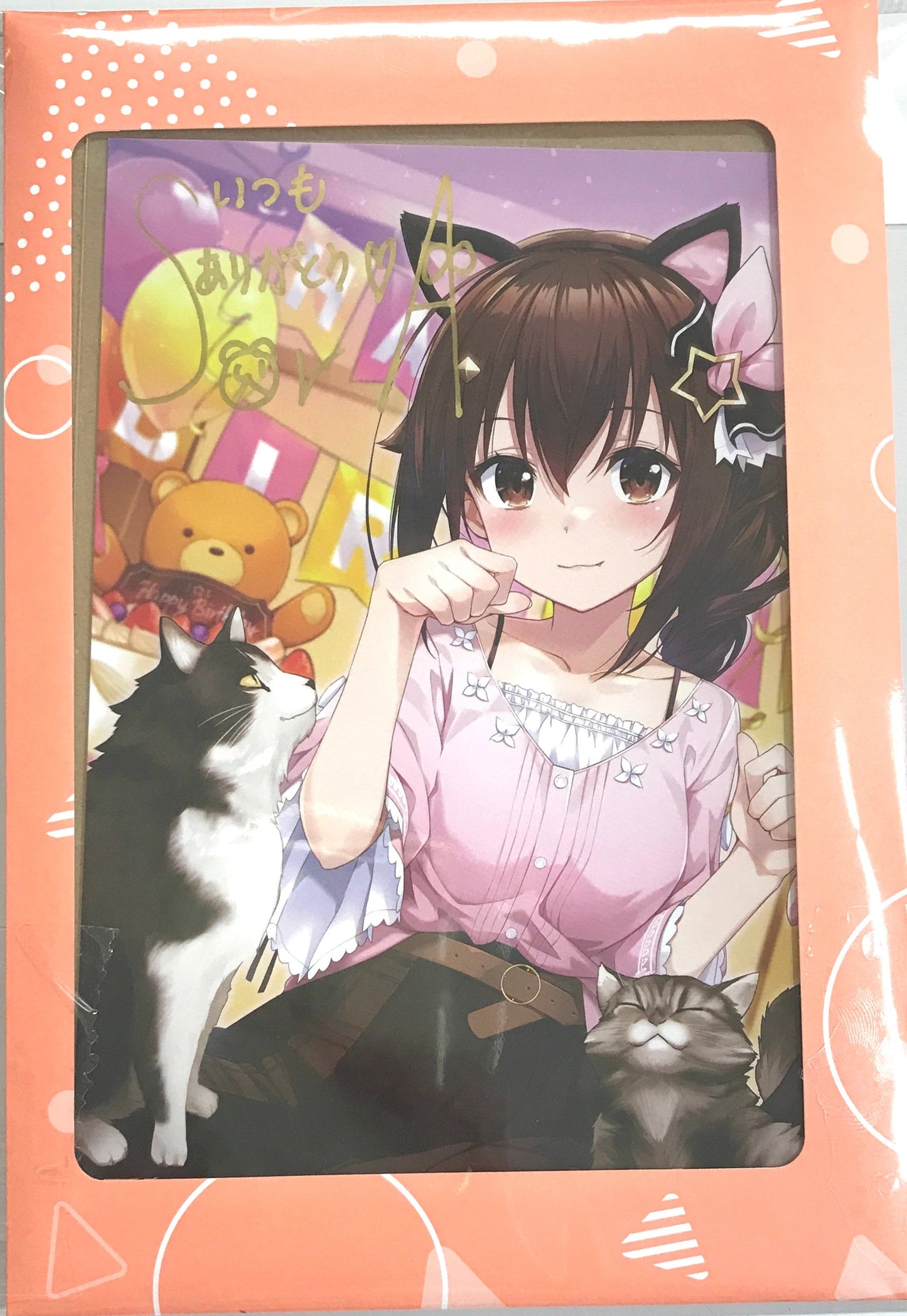 hololive hololive Birthday Anniversary 2022 Handwritten Signatureed Postcard Tokino Sora