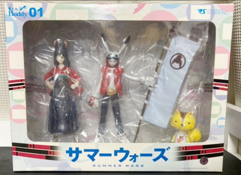 Summer Wars Moekore PLUS Buddy No.1 Figure King Kazuma Natsuki Volks JAPAN ANIME