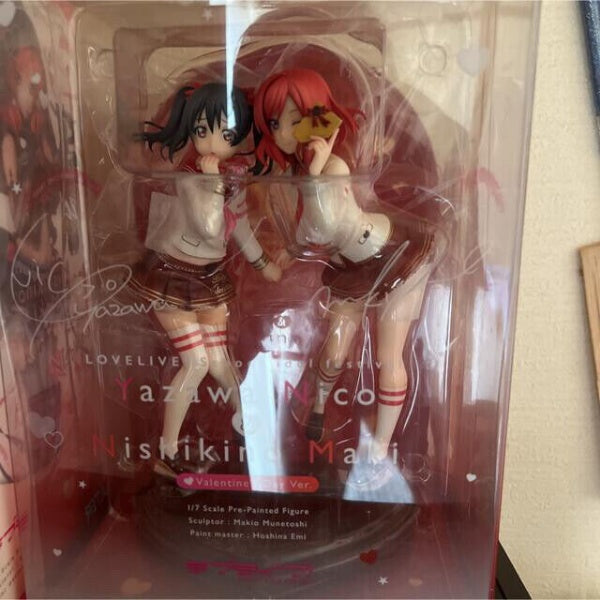Alter Love Live! School Idol Festival Nico and Maki Valentine 1/7 PVC Used