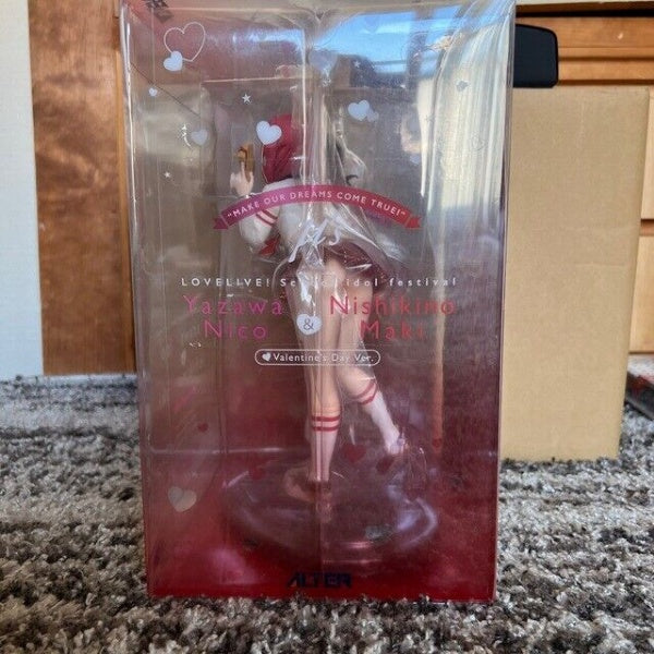 Alter Love Live! School Idol Festival Nico and Maki Valentine 1/7 PVC Used