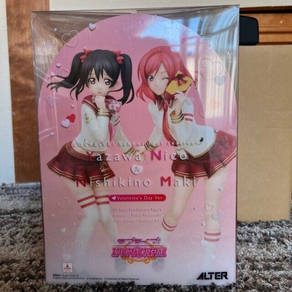 Alter Love Live! School Idol Festival Nico and Maki Valentine 1/7 PVC Used