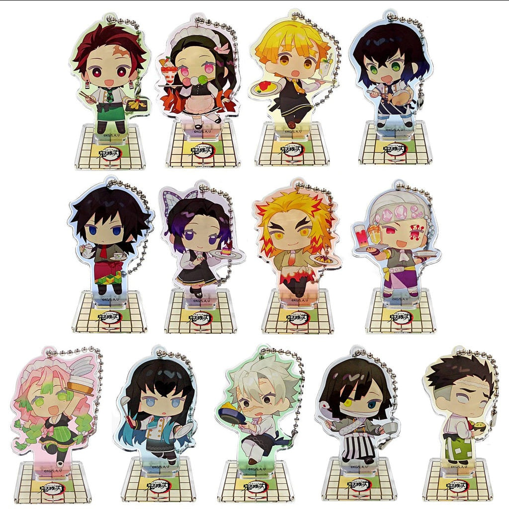 All 13 types set Demon Slayer Kimetsu no Yaiba × SWEETS PARADISE trading acrylic stand