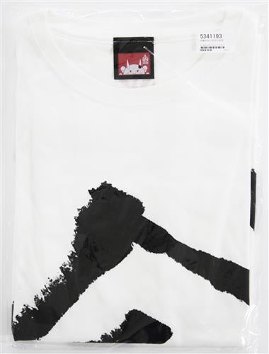 hololive hololive Nakiri Ayame 1 Million People Commemoration Fucking Big Silhouette T-Shirt Extra Design White