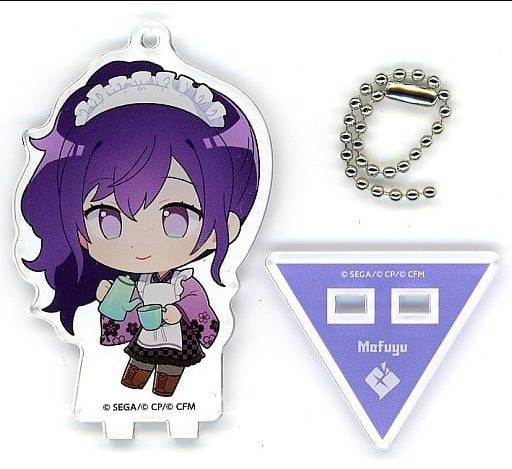 Animate Mafuyu Asahina Project SEKAI Colorful Stage feat.Miku Hatsune x animatecafe Trading Acrylic Stand Keychain 25:00 Night Code Virtual Singer