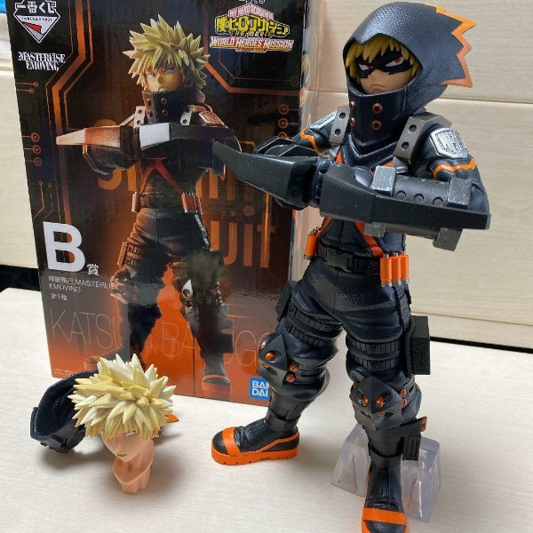 My Hero Academia Katsuki Bakugo Figure WORLD HEROES MISSION Ichiban kuji B