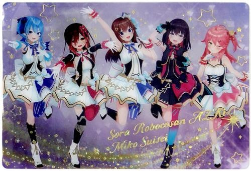 Bandai hololive wafer 2 metallic placard hololive 0th generation