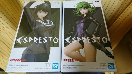 One Punch Man Figure Fubuki of Hell Dreadful Tatsumaki Bandai 2 Body Set