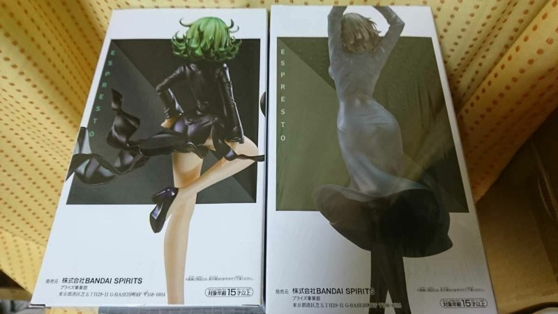 One Punch Man Figure Fubuki of Hell Dreadful Tatsumaki Bandai 2 Body Set