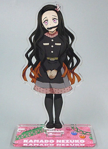 Edith Nezuko Kamado Acrylic Stand Demon Slayer Kimetsu no Yaiba x Tokyo Dome City Attractions Complete Focus Omotenashi Daisakusen