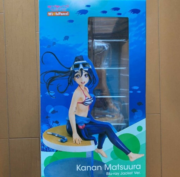 With Fans! Love Live! Sunshine Kanan Matsuura Blu-ray Jacket Ver. 1/7 PVC Figure